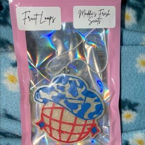 Blue and Red Air Freshener